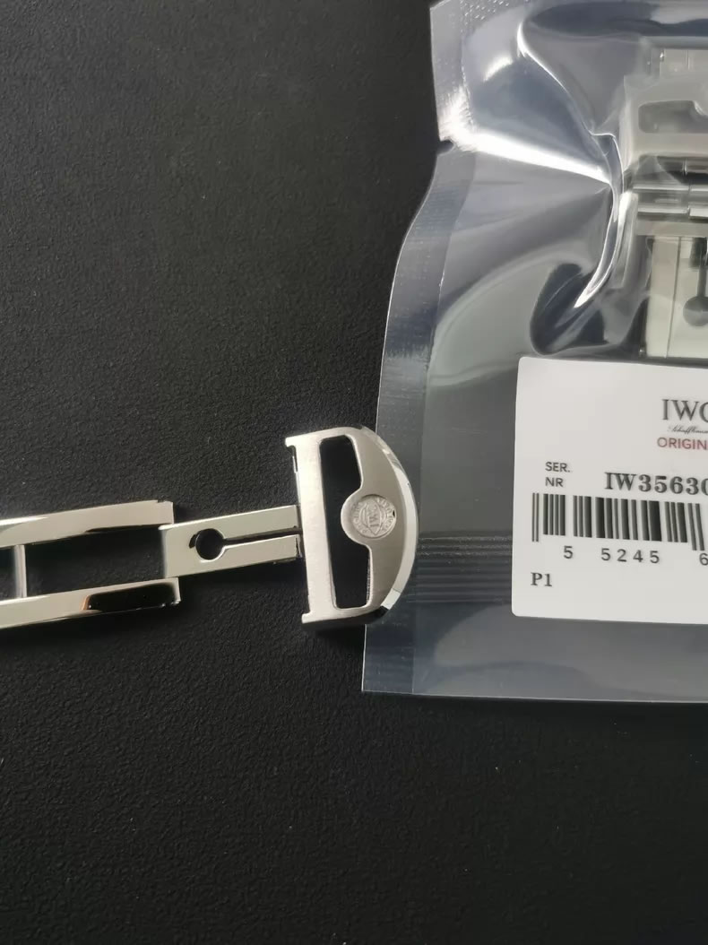 IWC Portofino Portuguese Series 7 New Model with Double Clasp, B-Type Clasp, 18mm