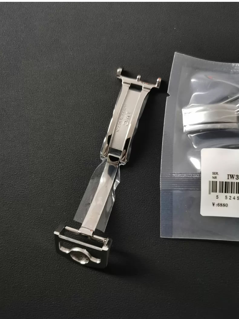 IWC Portofino Portuguese 7 Series Leather Strap Watch Buckle, 18 mm