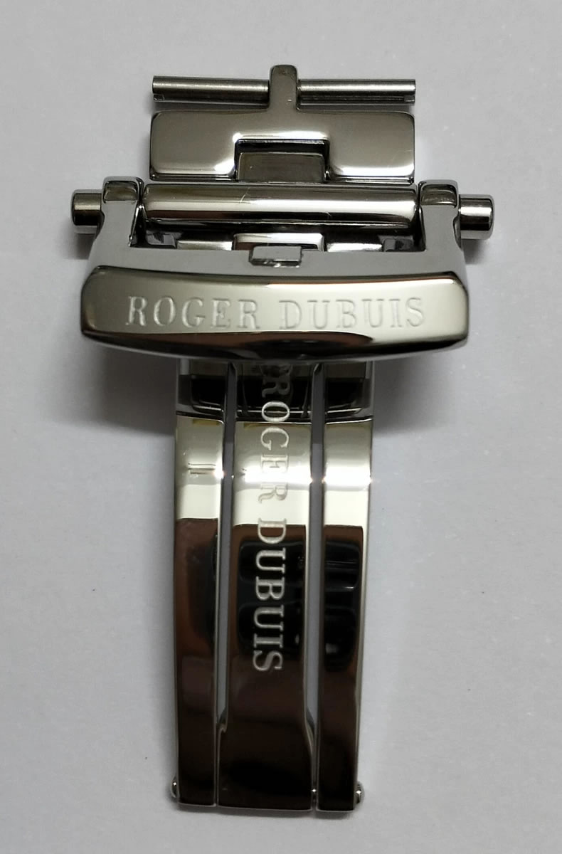 Roger Dubuis Royal Series Leather Strap Folding Buckle, 18 mm