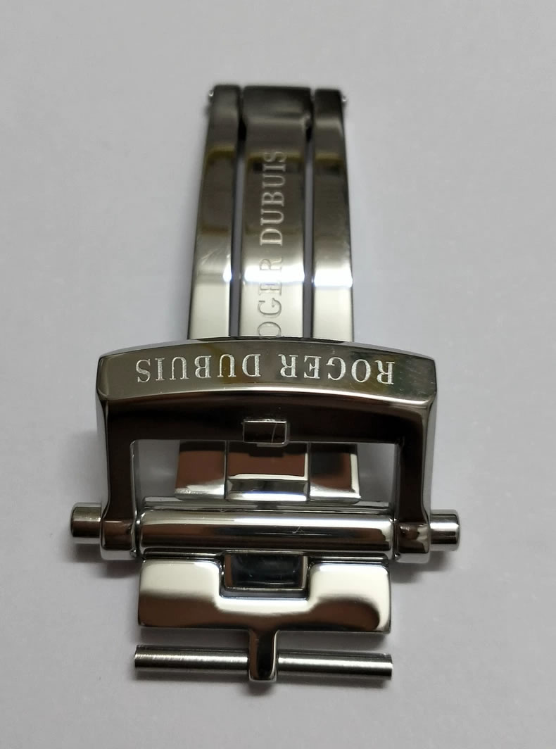 Roger Dubuis Royal Series Leather Strap Folding Buckle, 18 mm