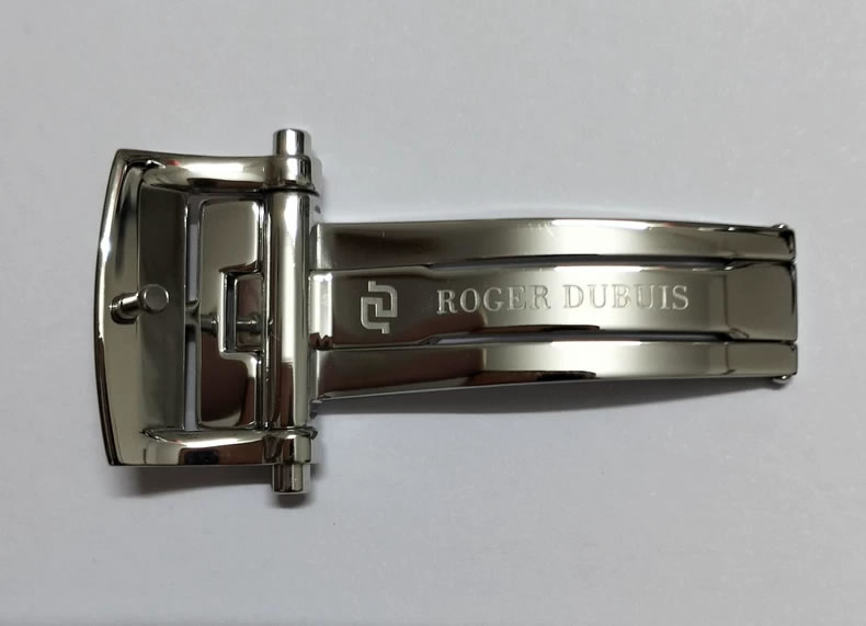 Roger Dubuis Royal Series Leather Strap Folding Buckle, 18 mm