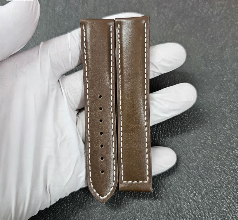 Omega Seamaster 150 Orange Hands‌ 231/220 Genuine Leather Strap, 20 mm