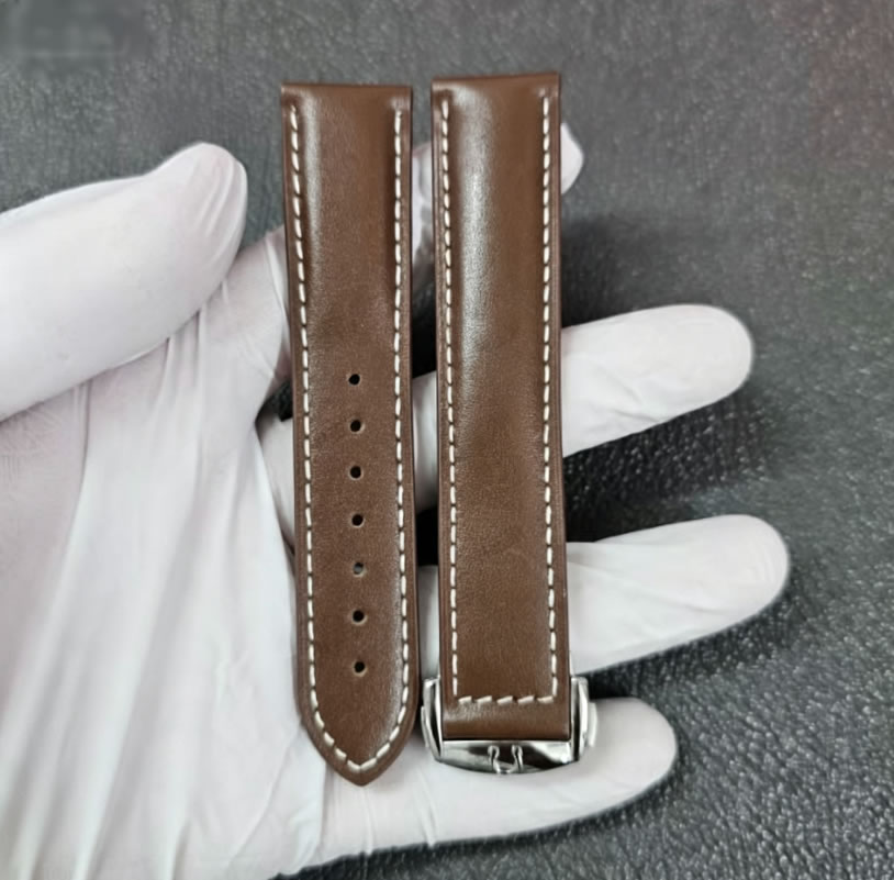 Omega Seamaster 150 Orange Hands‌ 231/220 Genuine Leather Strap, 20 mm