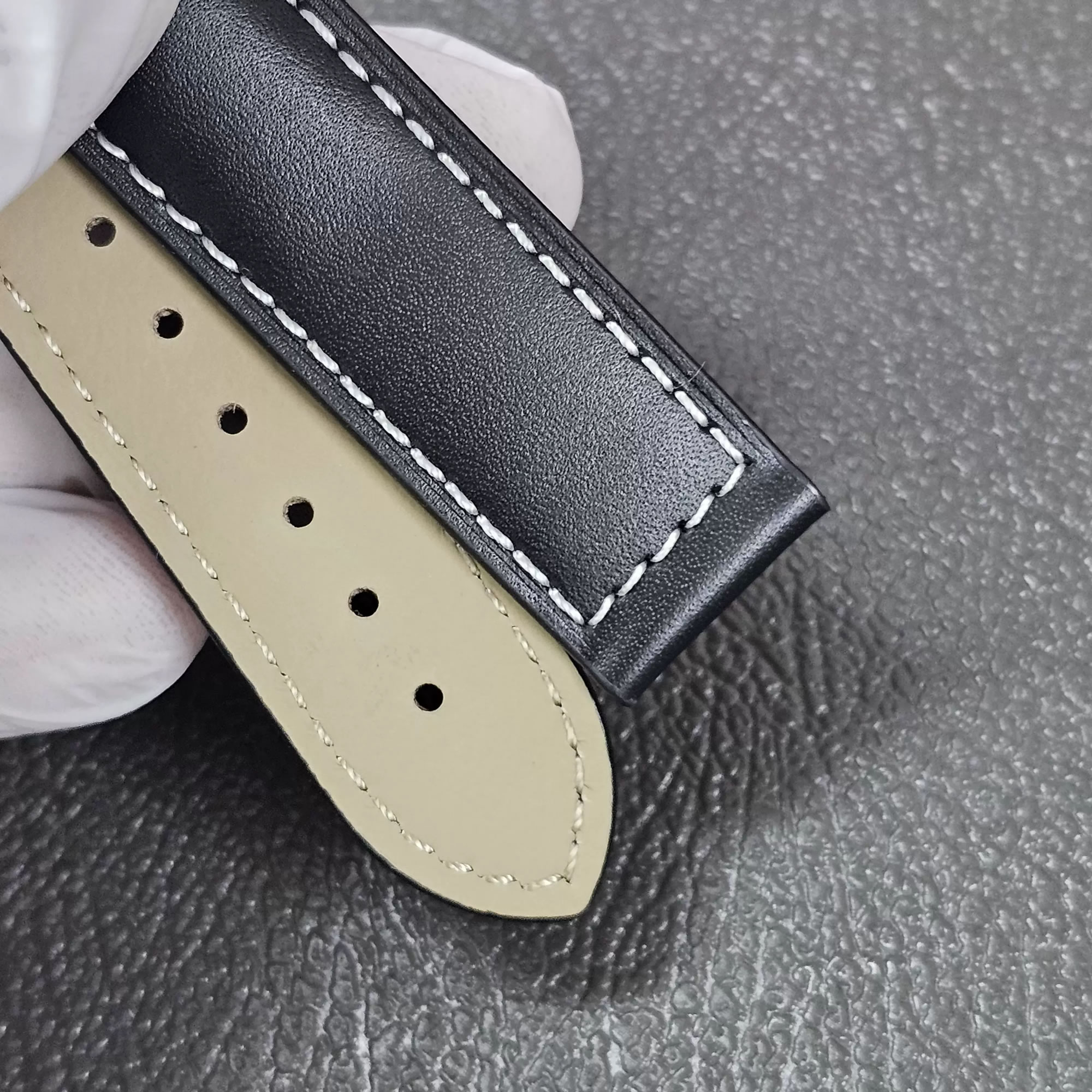 Omega Seamaster 150 Orange Hands‌ 231/220 Genuine Leather Strap, 20 mm