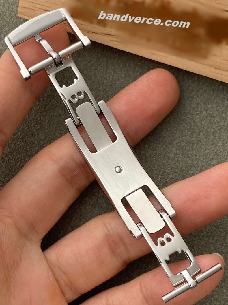 Authentic Blancpain Classic 6654, 6651, 6224, 6662 Buckle: Butterfly Clasp 5100, Folding Clasp 18mm