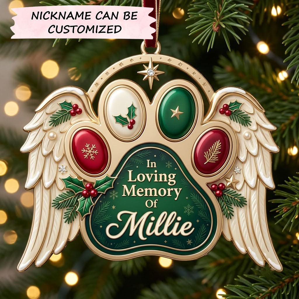 Christmas Pet Christmas Mica Ornament