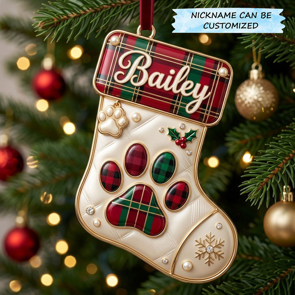 Christmas Pet Christmas Mica Ornament