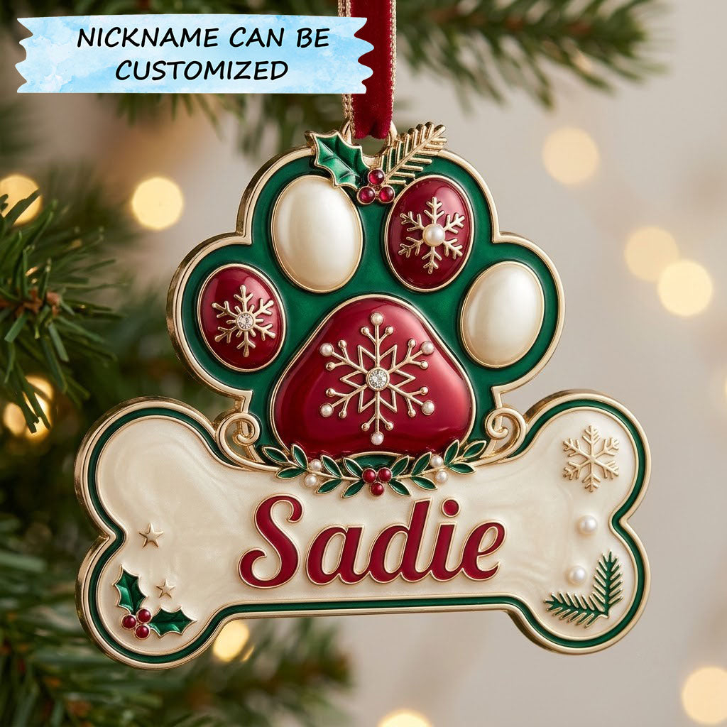 Christmas Pet Christmas Mica Ornament