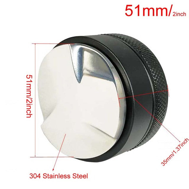 Coffee Tamper Stainless Steel Elasticity Adjustable Pressure Tamper-Grand Kitchen