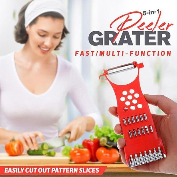 🔥Hot Sale🔥5-in-1 Peeler Grater-Grand Kitchen