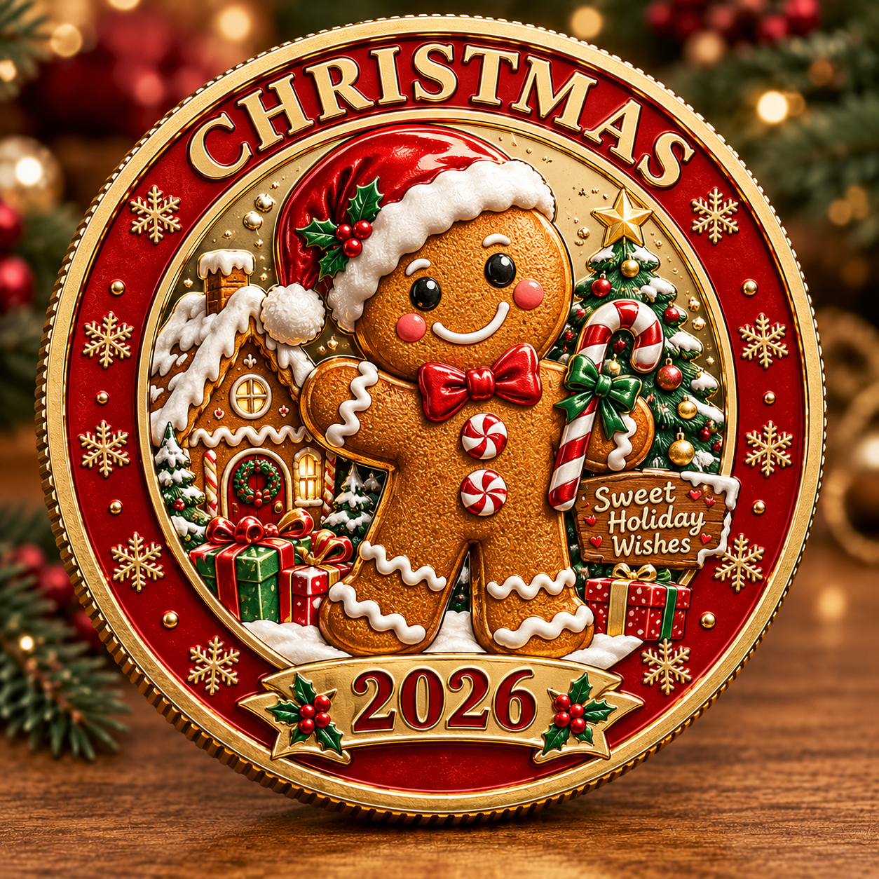 2026 Christmas Commemorative Coin
