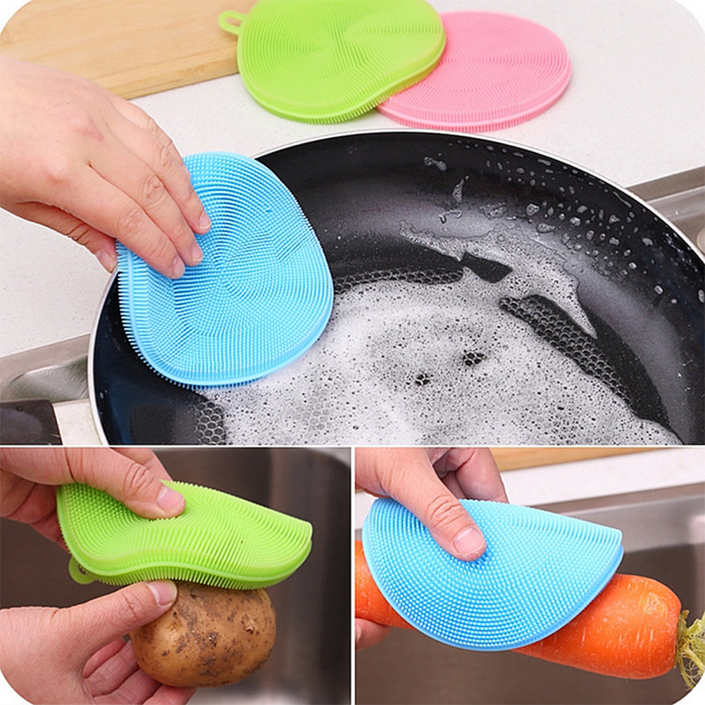 Silicone Dish Washing Sponge-Grand Kitchen