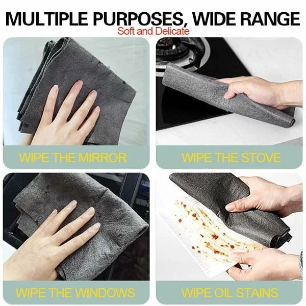 Glass Cleaning Magic Cloth-Grand Kitchen