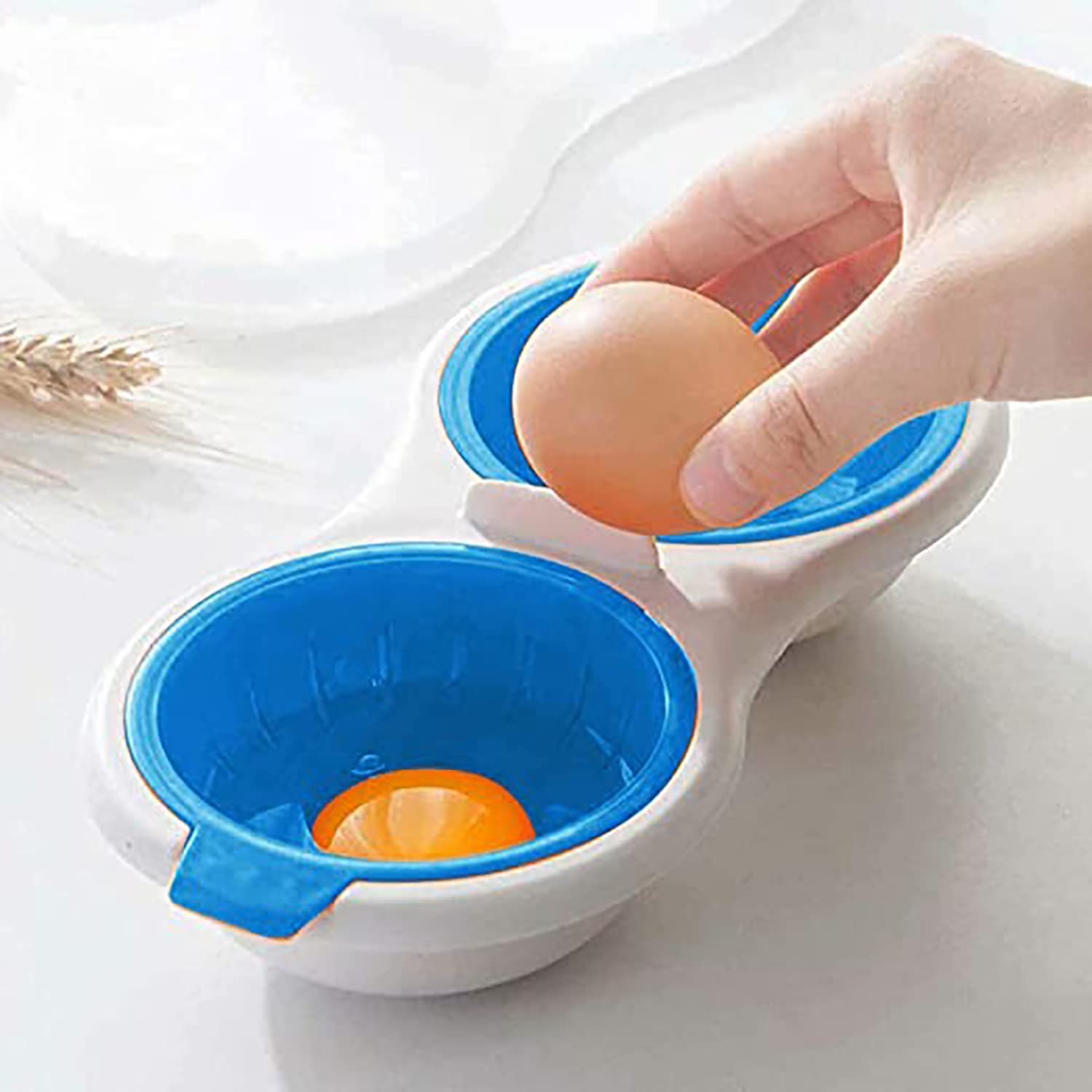 Portable egg cooker for microwave-Grand Kitchen