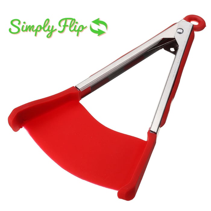 Best Kitchen Tool 2-in-1 Spatula & Tongs-Simply Flip-Grand Kitchen