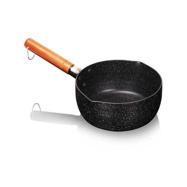 Granite Coating Sauce Pan with Wooden Handle-Grand Kitchen