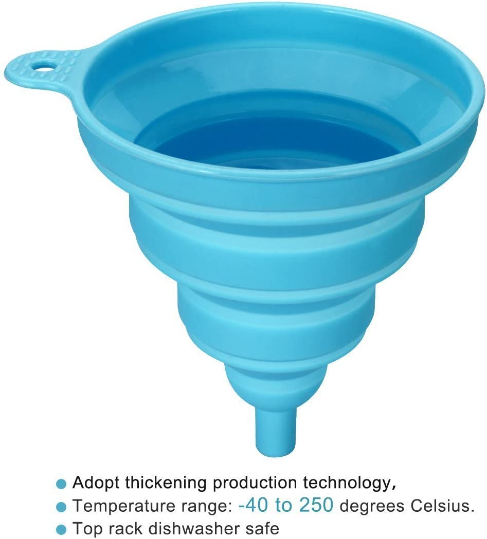 Foldable Silicone Funnel-Grand Kitchen