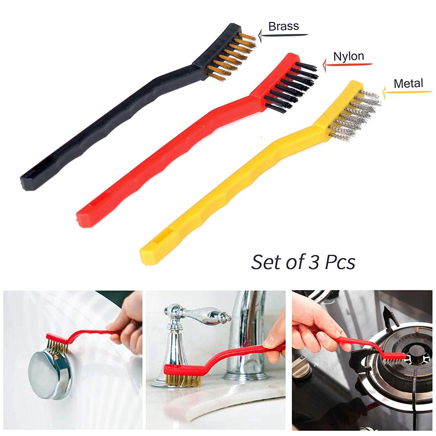 3PCS Wire Brush Set-Grand Kitchen