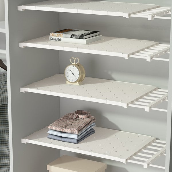 Expandable Closet Tension Shelf Storage Rack-Grand Kitchen