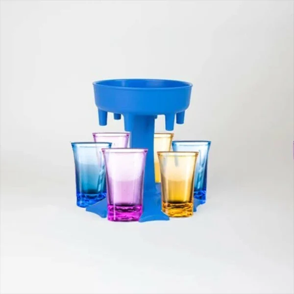 🥂6 Shot Glass Dispenser And Holder-Grand Kitchen