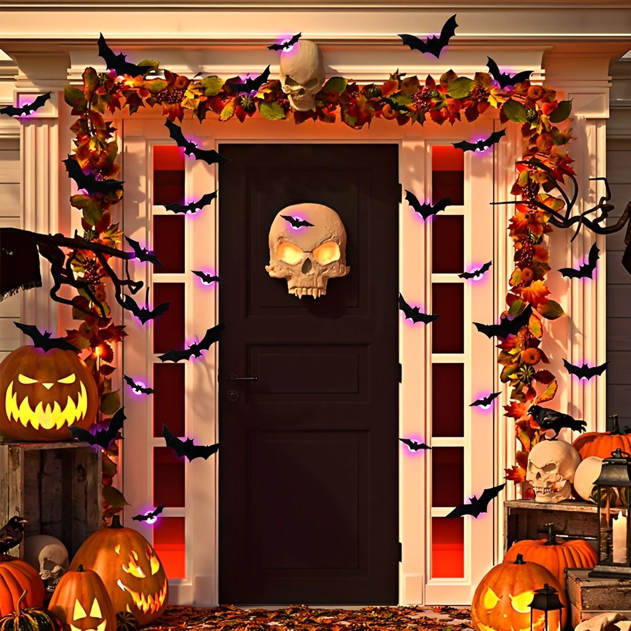 Halloween 3D Lighted Bats