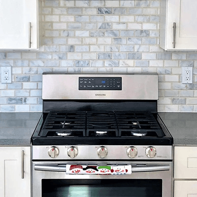 Christmas Snowman Kitchen Handle Door Covers-Grand Kitchen