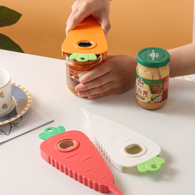 Carrot Multifunctional 4 in 1 Bottle Opener-Grand Kitchen
