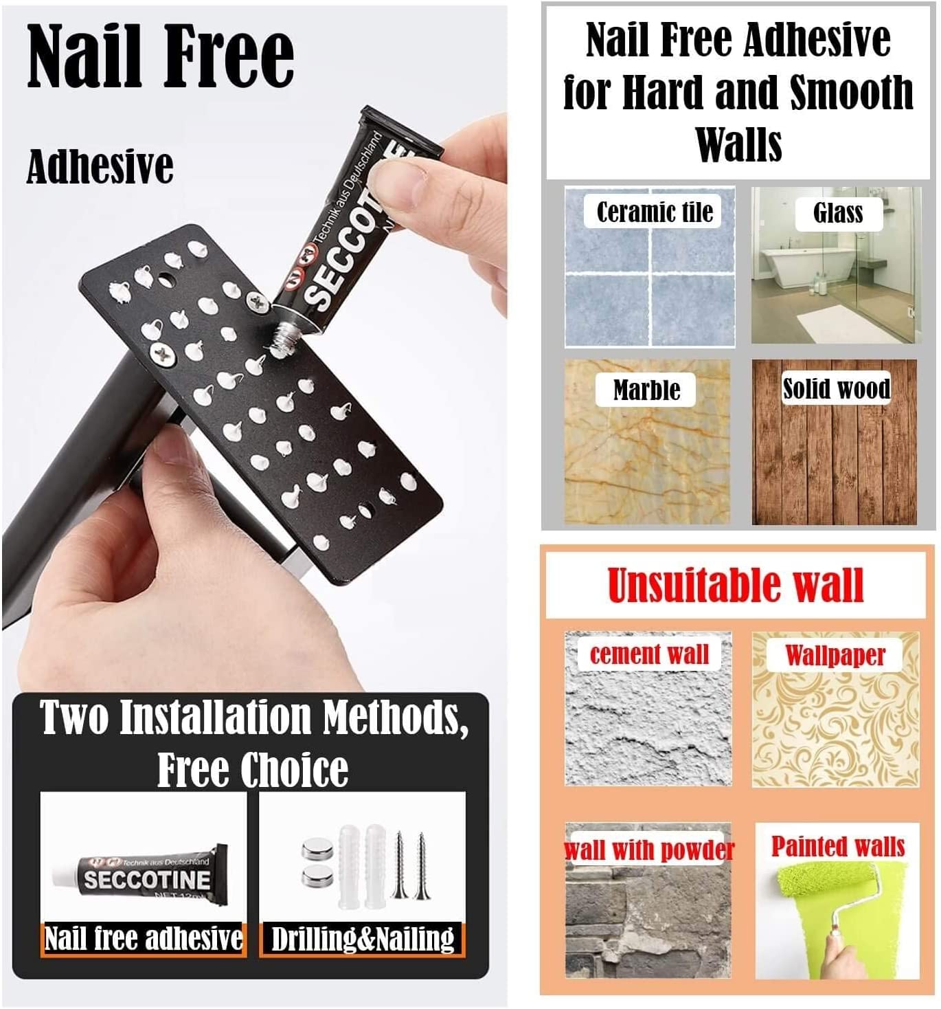 Wall-mounted Utensils Hanger-Grand Kitchen