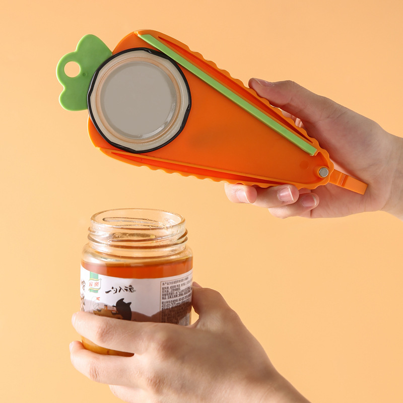 Carrot Multifunctional 4 in 1 Bottle Opener-Grand Kitchen