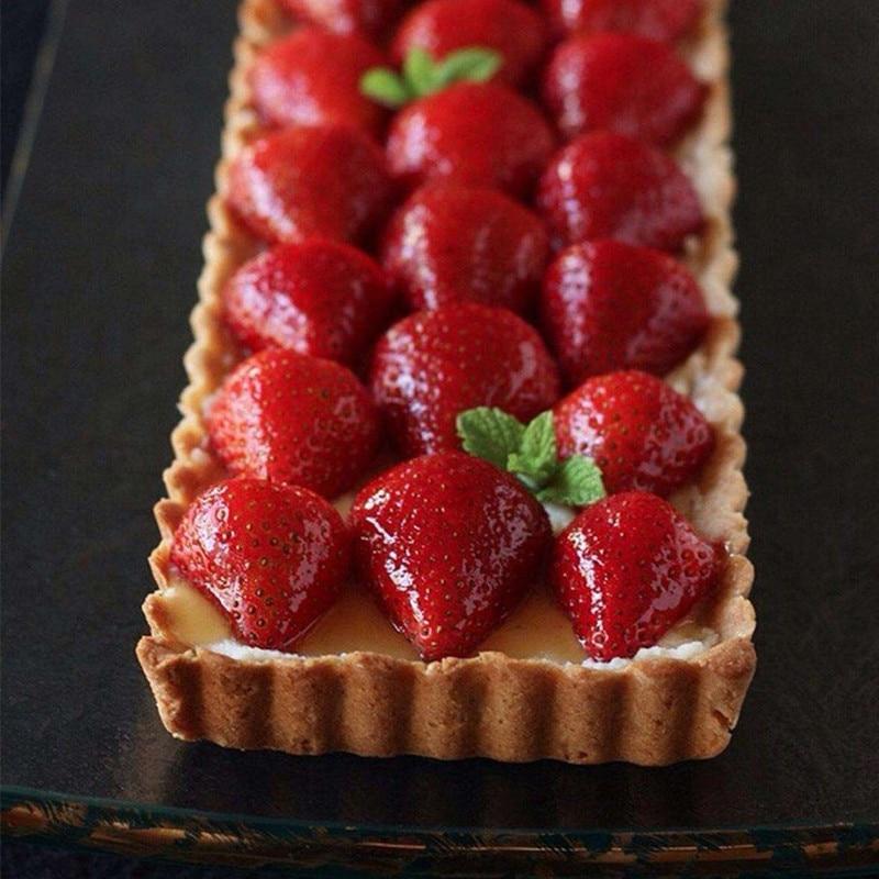 Nonstick Rectangle Quiche Tart Pan With Removable Bottom-Grand Kitchen