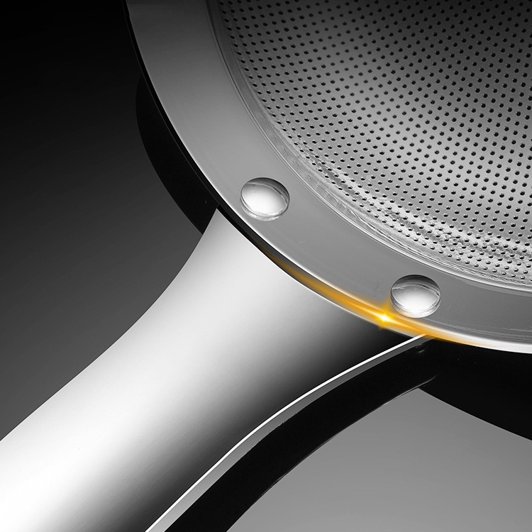 Fine mesh stainless steel colander-Grand Kitchen