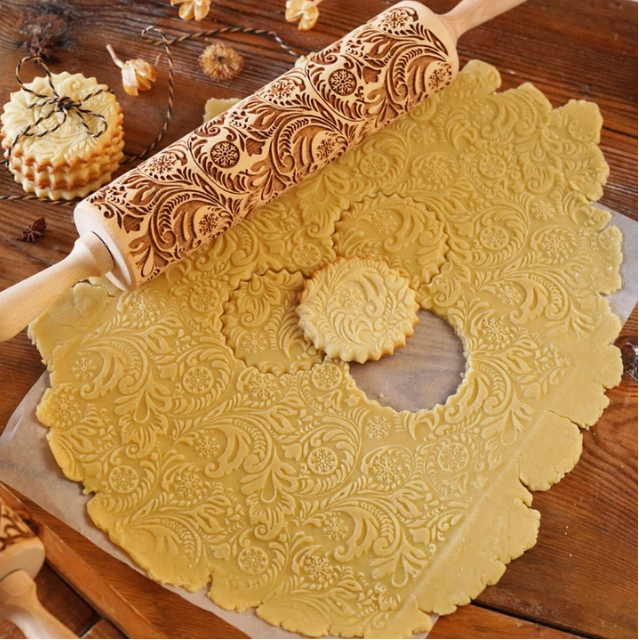 🎄2022 Hot Sale🔥Christmas Rolling Pin-Grand Kitchen