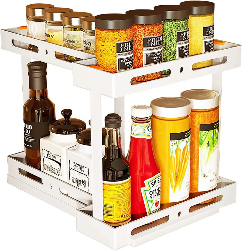 Rotating Spice Rack Organizer-Grand Kitchen