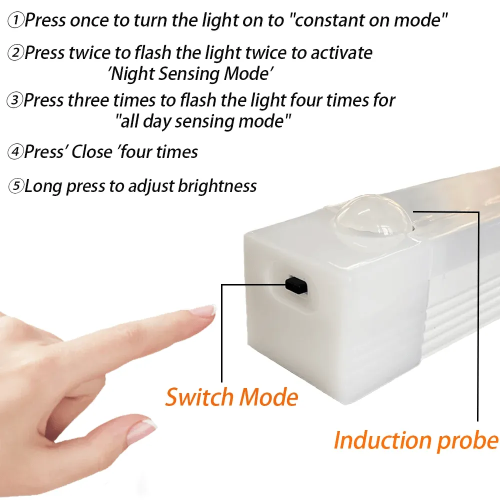 🔥Last Day Promotion - 70% OFF✨Punch-free Smart Sensor Magnetic Rechargeable LED Lights