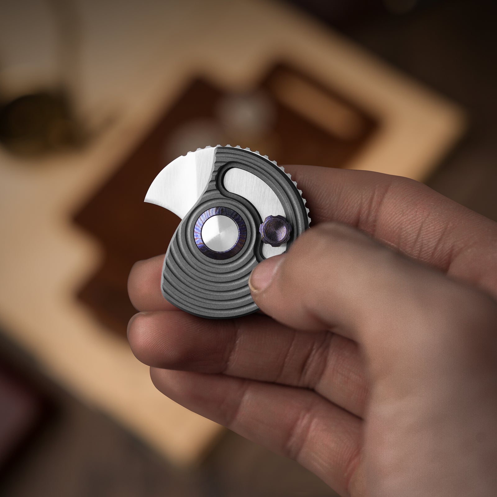 5th Pocket Coin Knife | Detent Slip Joint | M390 