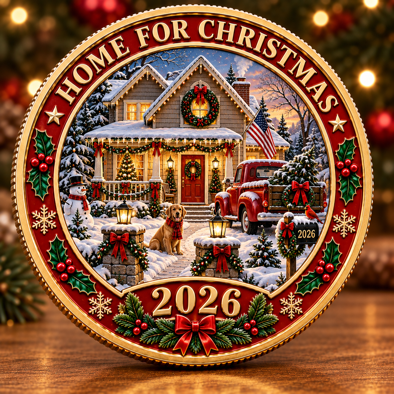 2026 Christmas Commemorative Coin