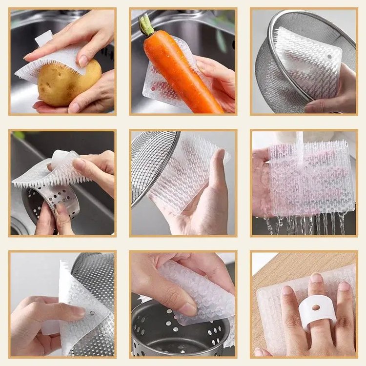 Multifunctional Fruit And Vegetable Brush-Grand Kitchen