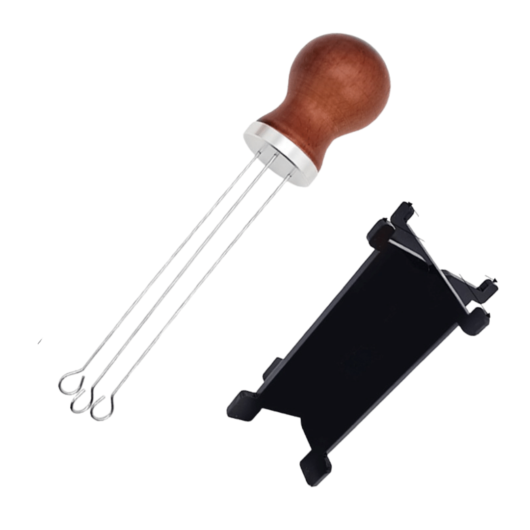 Coffee Tamper Stainless Steel Elasticity Adjustable Pressure Tamper-Grand Kitchen