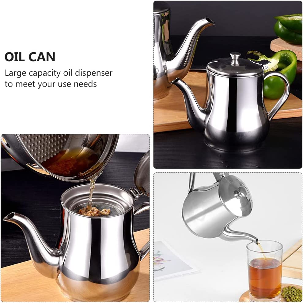 Stainless Steel Oil Filter Pot-Grand Kitchen