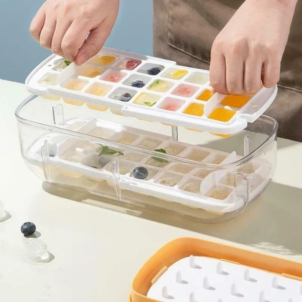 🔥Summer Hot sale🔥-Press type Ice Cube Maker-Grand Kitchen