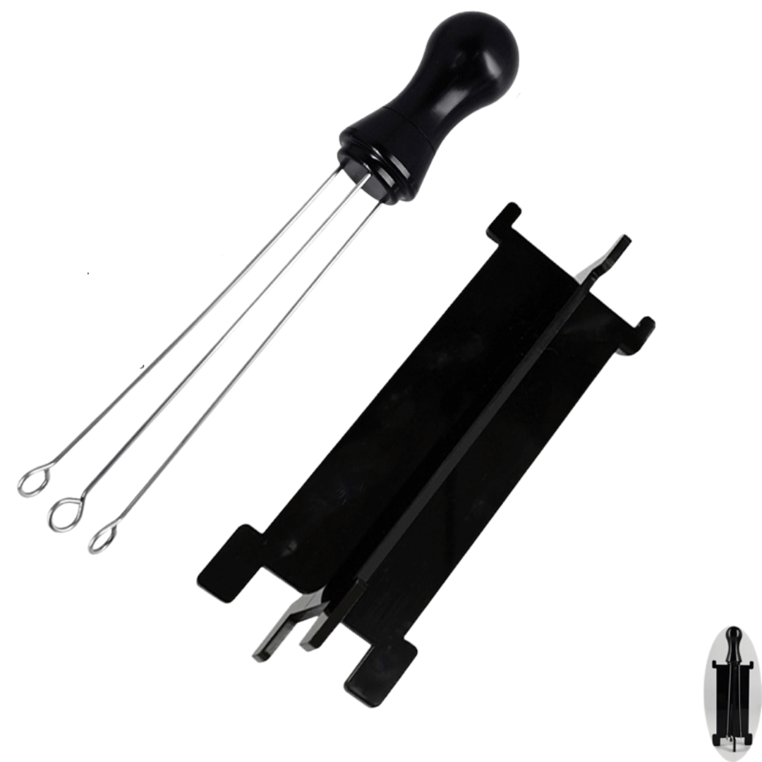 Coffee Tamper Stainless Steel Elasticity Adjustable Pressure Tamper-Grand Kitchen