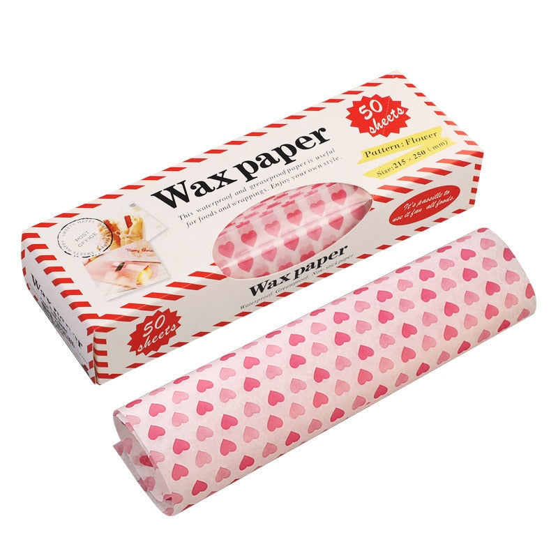 50pcs Decorative Wax Paper-Grand Kitchen