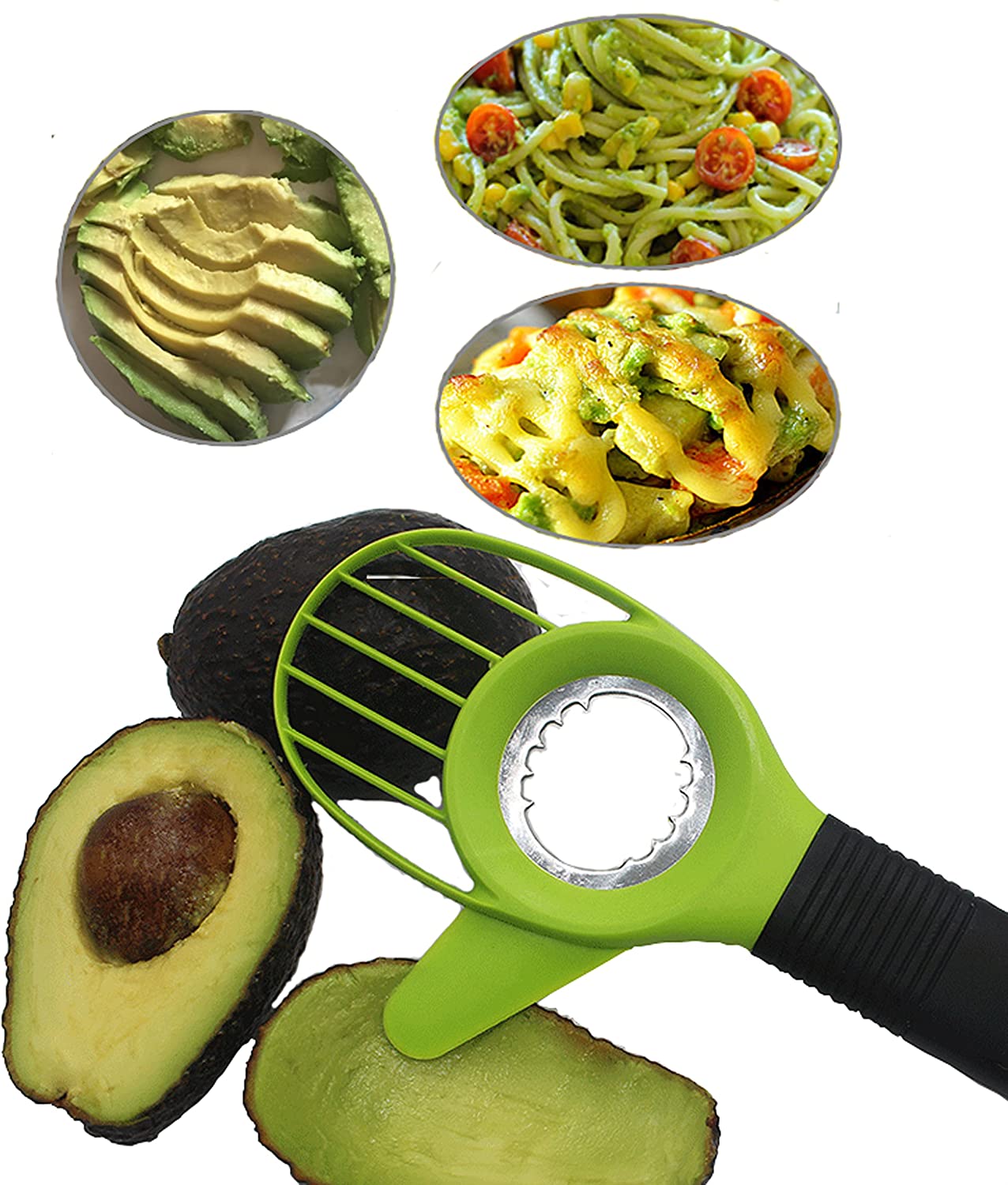 Avocado 3 Piece Set Avocado Slicer-Grand Kitchen