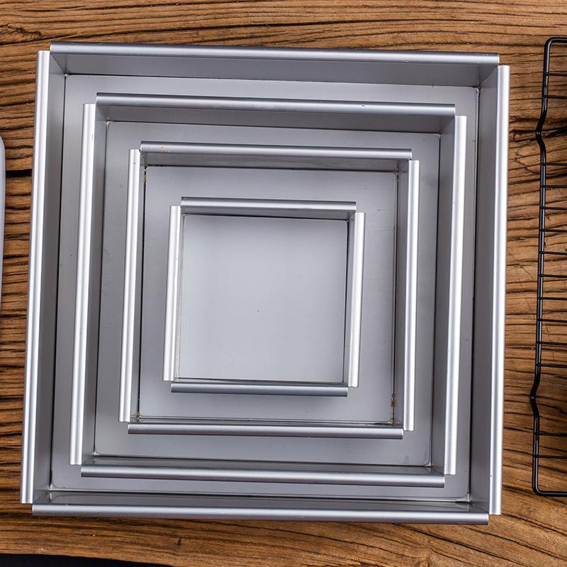 Square Cake Pan with Removable Bottom-Grand Kitchen