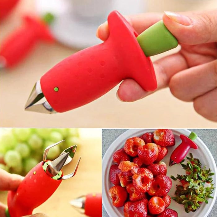 New Magic Strawberry Huller-Grand Kitchen