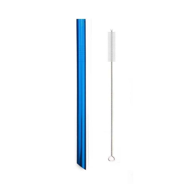 Reusable Drinking Straw Set Wide Metal Straw Stainless Steel Straw-Grand Kitchen