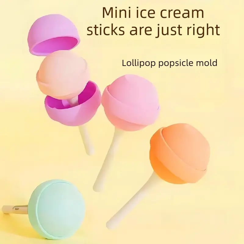 🍦 Reusable Lollipop Mold | DIY Creative Ice Pops for Summer☀️💦