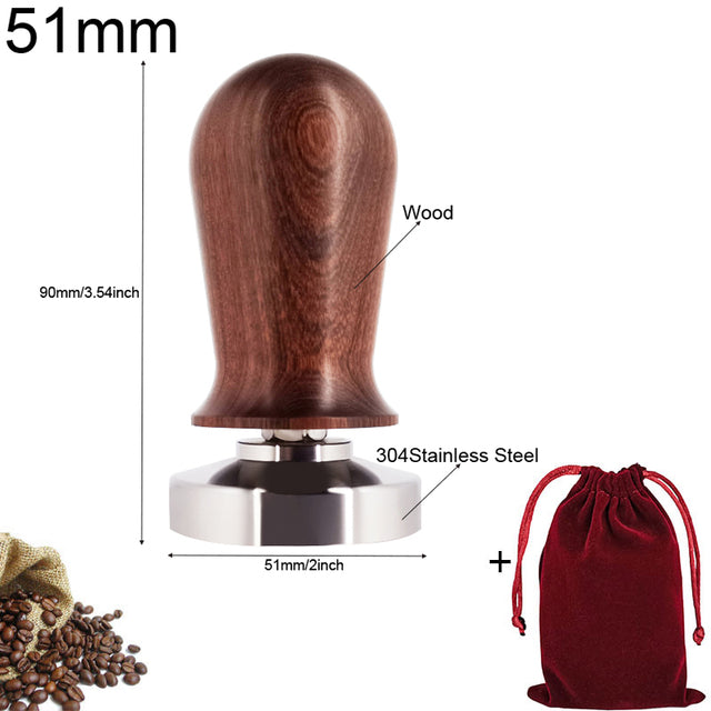 Coffee Tamper Stainless Steel Elasticity Adjustable Pressure Tamper-Grand Kitchen