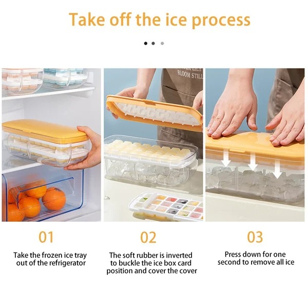 🔥Summer Hot sale🔥-Press type Ice Cube Maker-Grand Kitchen