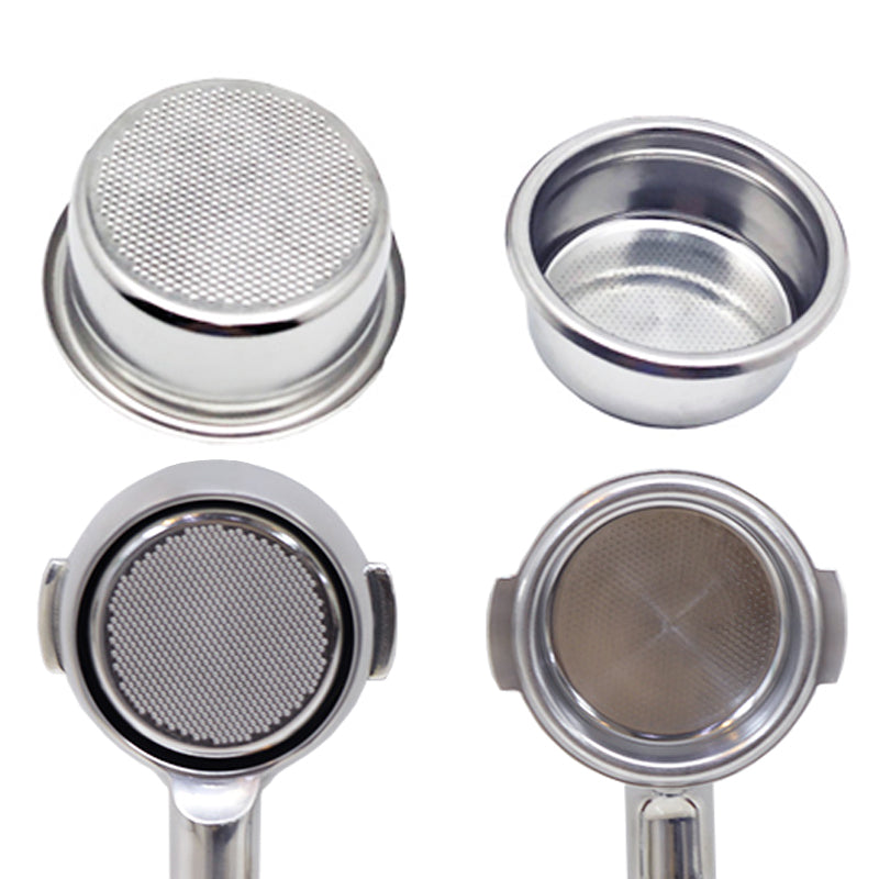 Coffee Bottomless Portafilter Group-head Coffee Machine Wooden Handle-Grand Kitchen